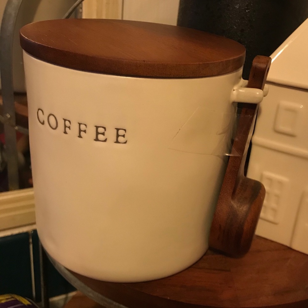 Hearth and Hand Coffee Canister Storage
